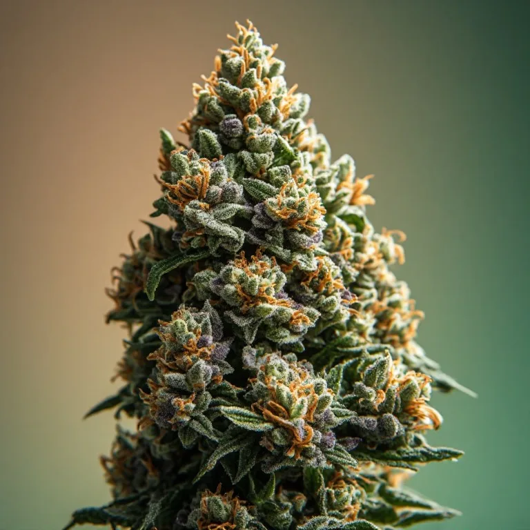 Do-Si-Dos — indica-dominant hybrid cannabis flower, macro photo