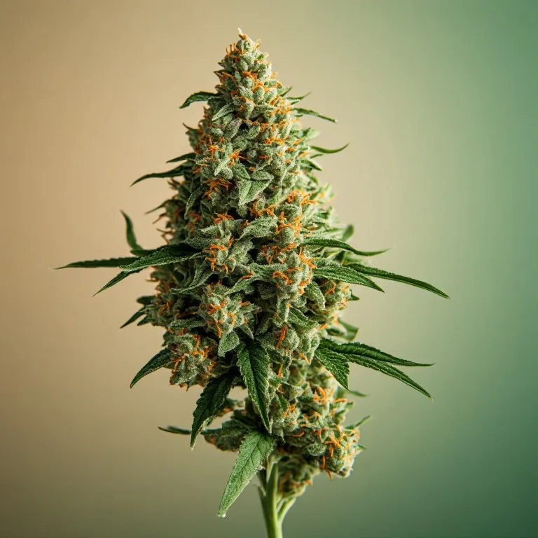 Gelato — hybrid cannabis flower, macro photo
