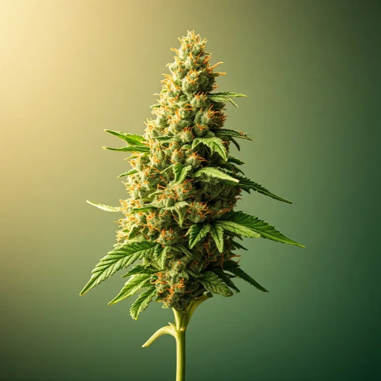 Lemon Haze — sativa-dominant hybrid cannabis flower, macro photo