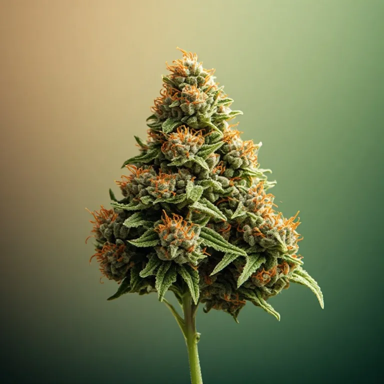 MAC (Miracle Alien Cookies) — hybrid cannabis flower, macro photo