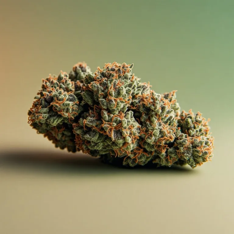 Motorbreath — indica-dominant hybrid cannabis flower, macro photo