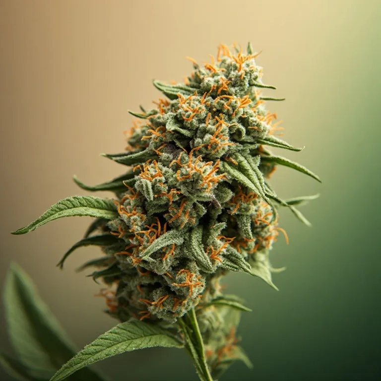 Runtz — hybrid cannabis flower, macro photo