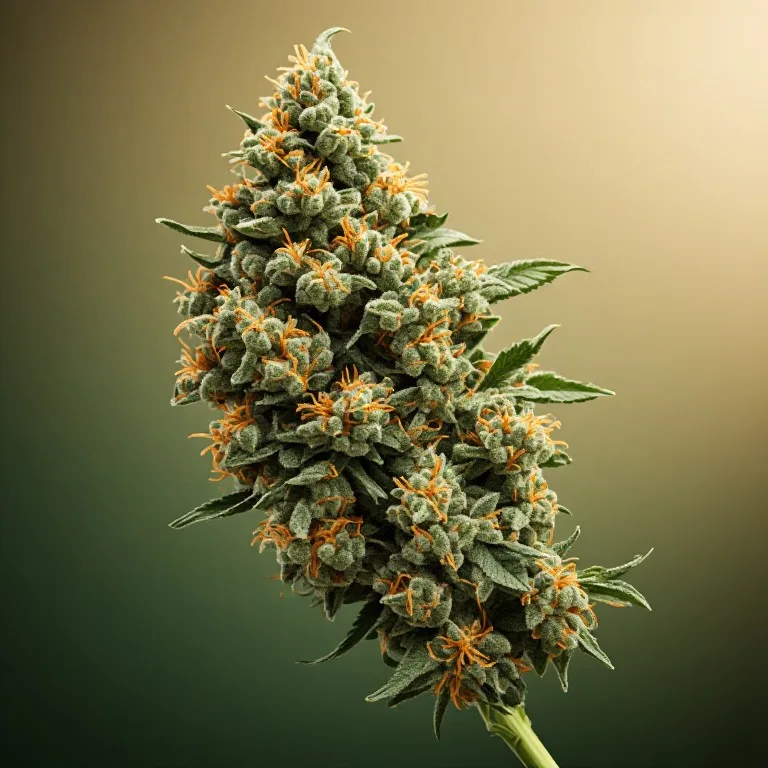 Sherb Crasher — hybrid cannabis flower, macro photo