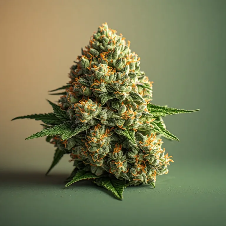 Wedding Crasher — hybrid cannabis flower, macro photo
