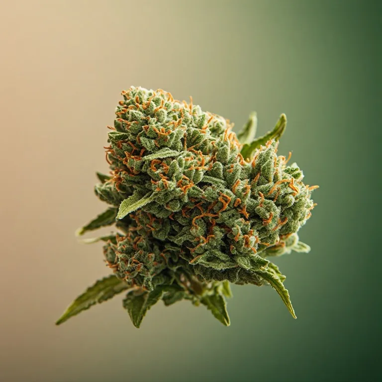 Zoap — hybrid cannabis flower, macro photo